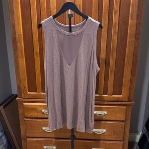 Torrid Mauve Sleeveless Tank Top